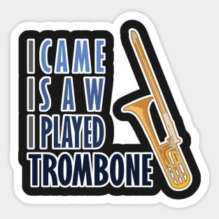 Funny Trombone Sticker